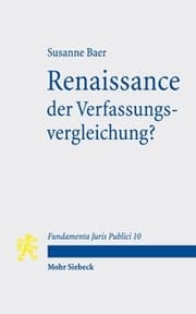 Cover von Renaissance der Verfassungsvergleichung?
