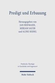 Cover von Predigt und Erbauung
