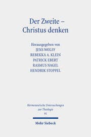 Cover von Der Zweite - Christus denken
