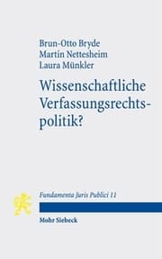 Cover von Wissenschaftliche Verfassungsrechtspolitik?