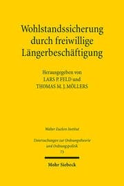 Cover von Wohlstandssicherung durch freiwillige Längerbeschäftigung
