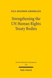 Cover von Strengthening the UN Human Rights Treaty Bodies