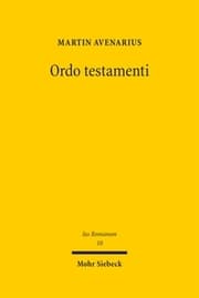 Cover von Ordo testamenti