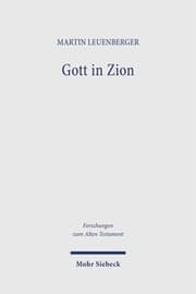 Cover von Gott in Zion