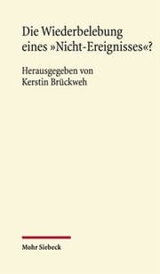 Cover von Die Wiederbelebung eines 'Nicht-Ereignisses'?
