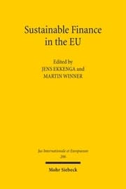 Cover von Sustainable Finance in the EU