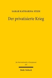 Cover von Der privatisierte Krieg