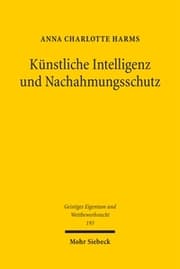 Cover von Künstliche Intelligenz und Nachahmungsschutz