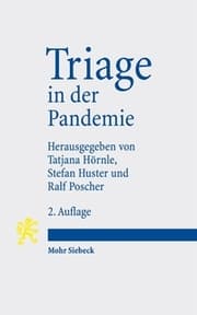 Cover von Triage in der Pandemie