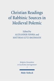 Cover von Christian Readings of Rabbinic Sources in Medieval Polemic