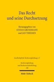 Cover von Das Recht und seine Durchsetzung