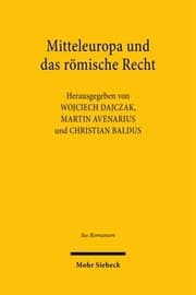 Cover von Mitteleuropa und das römische Recht