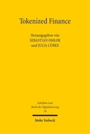 Cover von Tokenized Finance