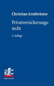 Cover von Privatversicherungsrecht