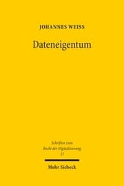 Cover von Dateneigentum