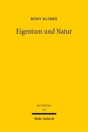Cover von Eigentum und Natur