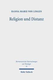 Cover von Religion und Distanz