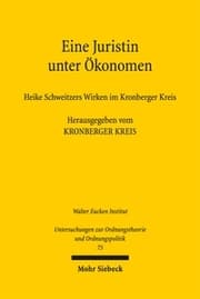 Cover von Eine Juristin unter Ökonomen