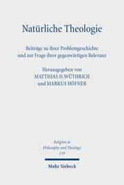Cover von Natürliche Theologie