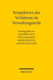 Cover von Perspektiven des Verfahrens im Verwaltungsrecht