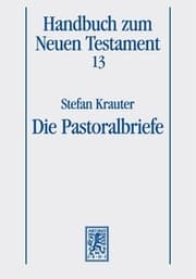 Cover von Die Pastoralbriefe