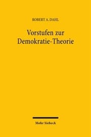 Cover von Vorstufen zur Demokratie-Theorie