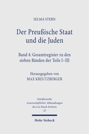 Cover von Der Preußische Staat und die Juden