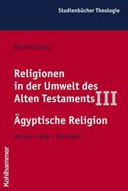 Cover von Religionen in der Umwelt des Alten Testaments III