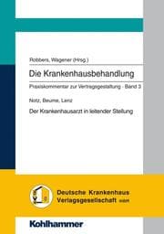 Cover von Der Krankenhausarzt in leitender Stellung
