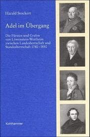 Cover von Adel im Übergang