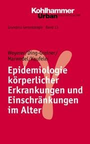 Cover von Epidemiologie körperlicher Erkrankungen und Einschränkungen im Alter