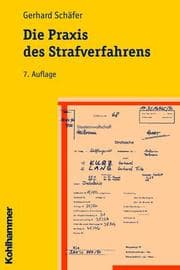 Cover von Die Praxis des Strafverfahrens