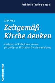 Cover von Zeitgemäß Kirche denken