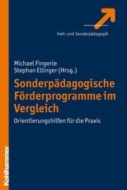 Cover von Sonderpädagogische Förderprogramme im Vergleich