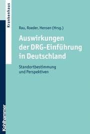 Cover von Auswirkungen der DRG-Einführung in Deutschland