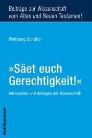 Cover von 'Säet euch Gerechtigkeit!'