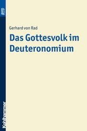 Cover von Das Gottesvolk im Deuteronomium. BonD