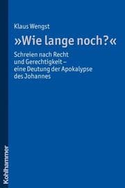 Cover von 'Wie lange noch?'