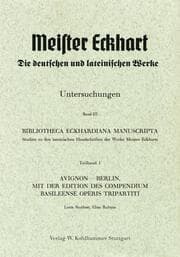 Cover von Bibliotheca Eckhardiana Manuscripta