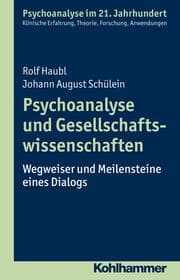 Cover von Psychoanalyse und Gesellschaftswissenschaften