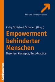 Cover von Empowerment behinderter Menschen