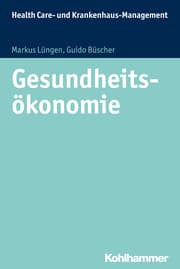 Cover von Gesundheitsökonomie