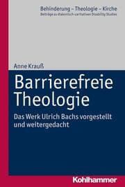 Cover von Barrierefreie Theologie
