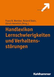Cover von Handlexikon Lernschwierigkeiten und Verhaltensstörungen