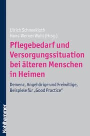 Cover von Pflegebedarf und Versorgungssituation bei älteren Menschen in Heimen