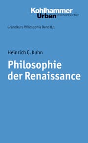 Cover von Philosophie der Renaissance