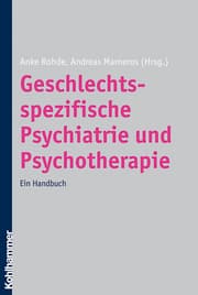 Cover von Geschlechtsspezifische Psychiatrie und Psychotherapie