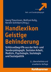 Cover von Handlexikon Geistige Behinderung