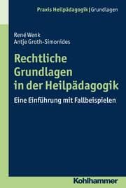 Cover von Rechtliche Grundlagen in der Heilpädagogik