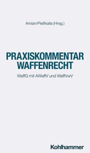 Cover von Praxiskommentar Waffenrecht